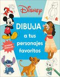 Cover Image for Disney Dibuja a Tus Personajes Favoritos (How to Draw Favorite Characters) -- DK, Paperback