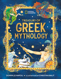 Cover Image for Treasury of Greek Mythology: Classic Stories of Gods, Goddesses, Heroes & Monsters -- Donna Jo Napoli, Hardcover