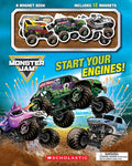 Cover Image for Monster Jam: Start Your Engines! a Magnet Book -- Scholastic, Paperback