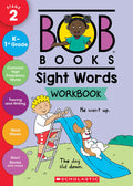 Cover Image for Bob Books - Sight Words Workbook Phonics, Writing Practice, Ages 4 and Up, Kindergarten, First Grade (Stage 2: Emerging Reader) -- Scholastic, Paperback