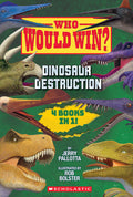 Cover Image for Who Would Win?: Dinosaur Destruction -- Jerry Pallotta, Hardcover