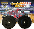Cover Image for Monster Jam: Thunderroarus Unleashed! a Board Book with Wheels -- Marisa Aveling, Board Books