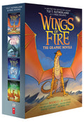 Cover Image for Wings of Fire #5-#8: A Graphic Novel Box Set (Wings of Fire Graphic Novels #5-#8) -- Tui T. Sutherland, Hardcover
