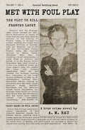 Cover Image for Met With Foul Play: The Plot to Kill Frances Lacey -- A. M. Rau, Paperback