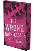 Cover Image for The Wrong Quarterback: A Football Romance (Deluxe Limited Edition) -- C. R. Jane, Paperback