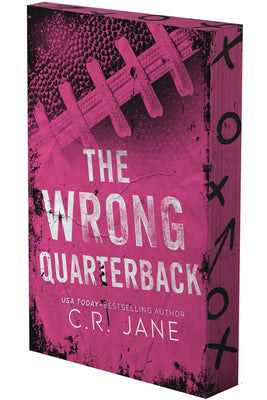 Cover Image for The Wrong Quarterback: A Football Romance (Deluxe Limited Edition) -- C. R. Jane, Paperback