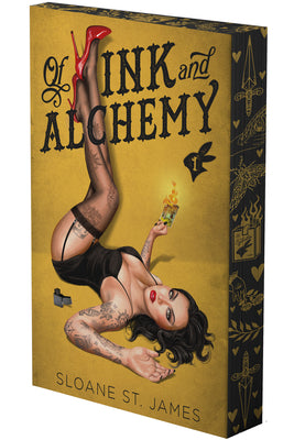 Cover Image for Of Ink and Alchemy: A Dark Romance (Deluxe Limited Edition) -- Sloane St James, Paperback