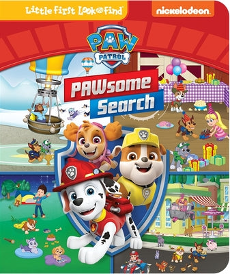 Cover Image for Nickelodeon Paw Patrol: Pawsome Search Little First Look and Find -- Pi Kids, Board Books
