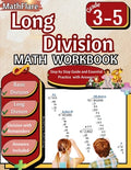 Cover Image for Long Division Math Workbook 3rd to 5th Grade: Division Workbook 3-5, Long Division and Division with Remainders with Answers -- Mathflare Publishing, Paperback