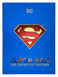 Cover Image for Superman: The Definitive History -- Edward Gross, Hardcover