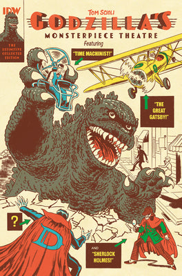 Cover Image for Godzilla's Monsterpiece Theatre -- Tom Scioli, Paperback
