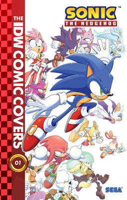 Cover Image for Sonic the Hedgehog: The IDW Comic Covers, Vol. 1 -- Adam Bryce Thomas, Hardcover