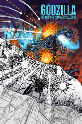 Cover Image for Godzilla: The Monster Comic Art Collection -- Matt Frank, Hardcover