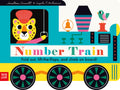 Cover Image for Number Train: Fold Out, Lift-The-Flaps, and Climb on Board! -- Jonathan Emmett, Board Books