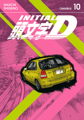 Cover Image for Initial D Omnibus 10 (Vol. 19-20) -- Shuichi Shigeno, Paperback