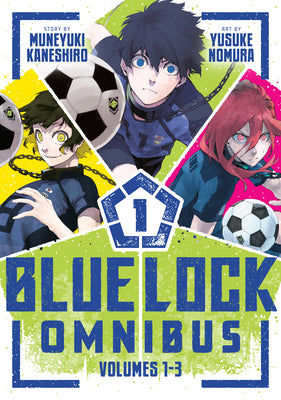 Cover Image for Blue Lock Omnibus 1 (Vol. 1-3) -- Muneyuki Kaneshiro, Paperback