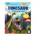 Cover Image for Smithsonian Kids Dinosaur Sticker Activity Book -- Clémence DuPont, Paperback
