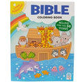 Cover Image for Bible Coloring Book with Stickers -- Ela Jarzabek, Paperback