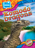 Cover Image for Komodo Dragons -- Chris Bowman, Library Binding