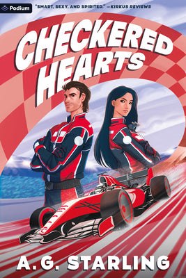 Cover Image for Checkered Hearts: An F1 Love Story -- A. G. Starling, Paperback