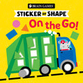 Cover Image for Brain Games - Sticker by Shape: On the Go! (for Kids Ages 3-6) -- Publications International Ltd, Paperback