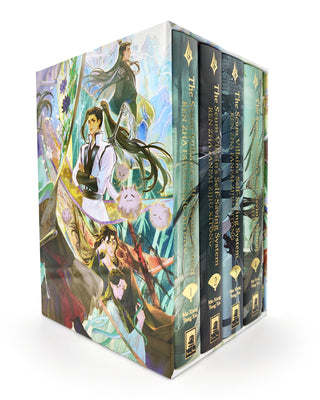 Cover Image for The Scum Villain's Self-Saving System: Ren Zha Fanpai Zijiu Xitong (Deluxe Hardcover Novel) Box Set -- Mo Xiang Tong Xiu, Hardcover